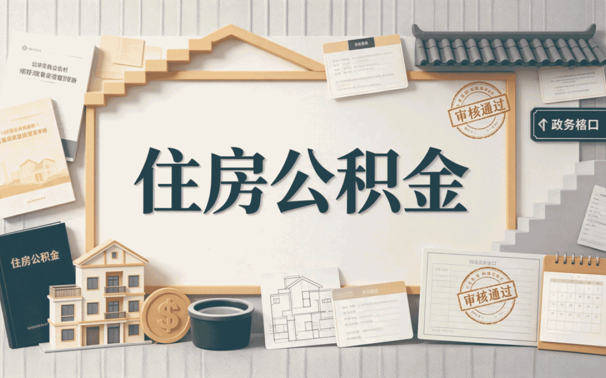 江门个体户公积金缴存 带啥材料去哪办